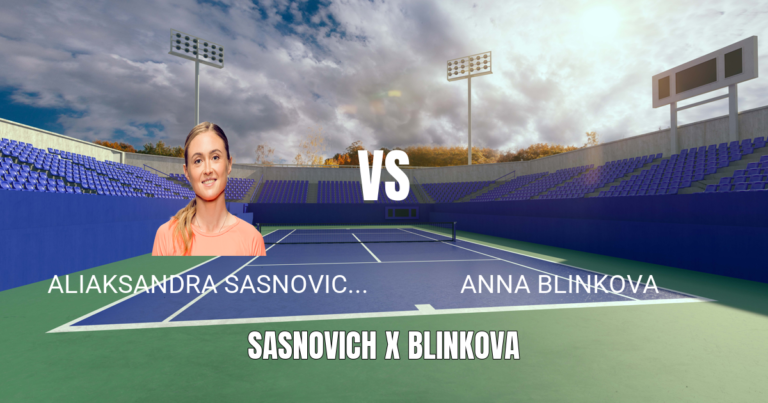 Onde Assistir Sasnovich x Blinkova: Palpite para WTA Trophée Clarins 14/05/2026