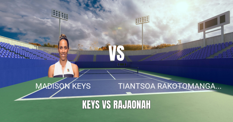 Onde Assistir Madison Keys vs Tiantsoa Rakotomanga Rajaonah: Palpite 14/05/2026