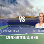 Onde Assistir Oksana Selekhmeteva vs Sofia Kenin: Palpite para 16/05/2026