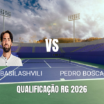 Onde Assistir Basilashvili x Boscardin Dias: Palpite 18/05/2026