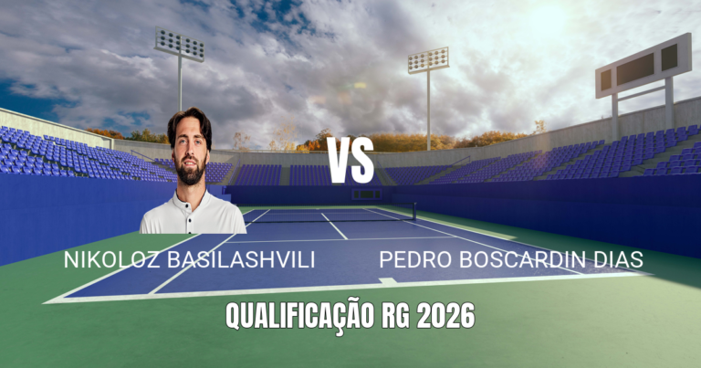 Onde Assistir Basilashvili x Boscardin Dias: Palpite 18/05/2026