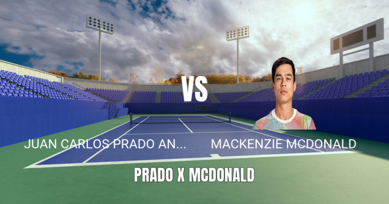 Onde Assistir Prado Angelo x McDonald: Palpite para Roland Garros 18/05/2026