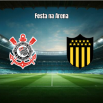 Corinthians domina Penarol e vence por 2 a 0 na Libertadores