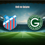 Trindade U20 x Goiás U20: Empate Sem Gols no Goiano