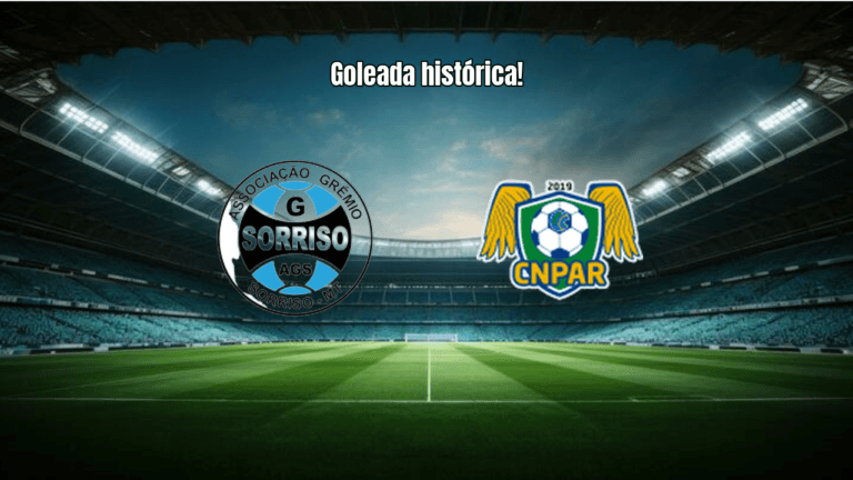 Sorriso 9×0 Campo Novo: Goleada Histórica no Mato-Grossense 2