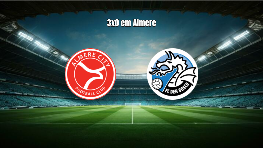 Almere City 3x0 Den Bosch: Destaques da Partida na Eredivisie