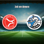 Almere City 3x0 Den Bosch: Destaques da Partida na Eredivisie