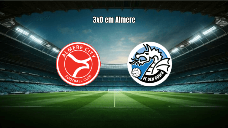 Almere City 3x0 Den Bosch: Destaques da Partida na Eredivisie