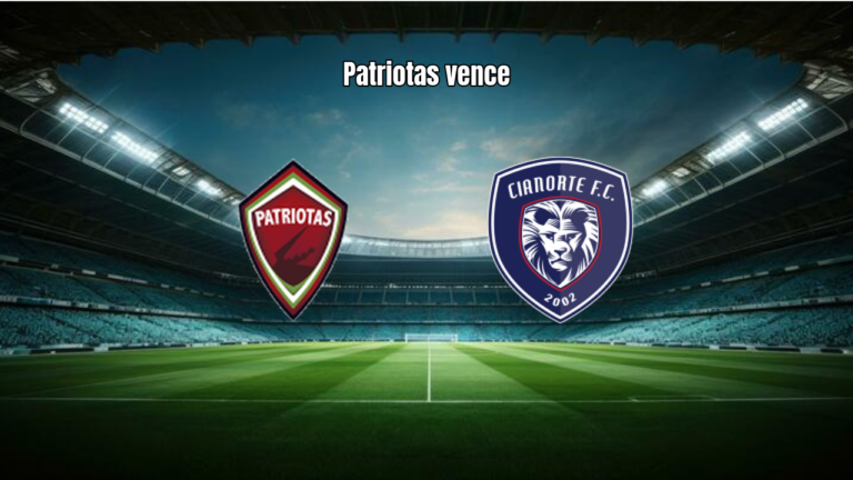 Patriotas U20 3x1 Cianorte U20: Destaques da Partida