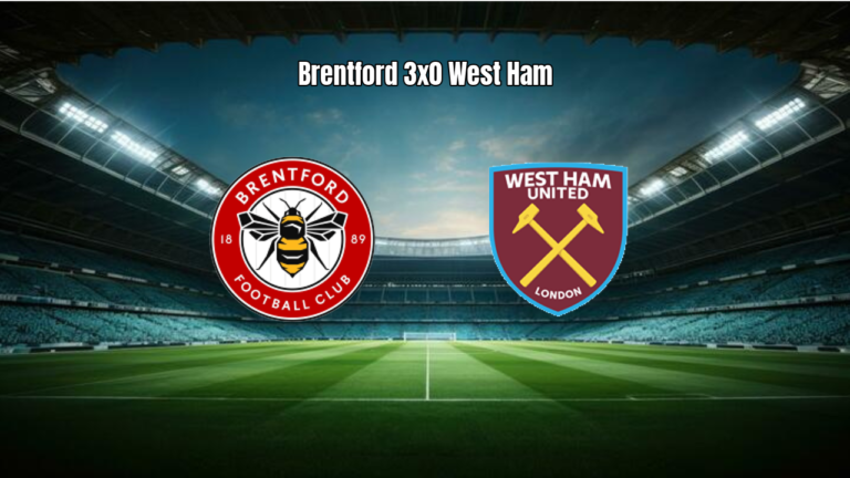 Brentford domina West Ham e vence por 3 a 0 na Premier League
