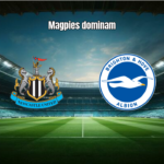 Newcastle 3×1 Brighton: Magpies Dominam St. James' Park