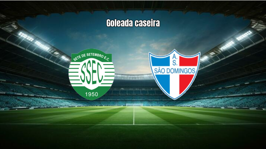 Sete de Setembro 3×0 São Domingos: Destaques da Partida