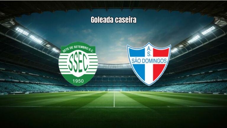 Sete de Setembro 3×0 São Domingos: Destaques da Partida