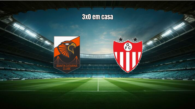 Santa Catarina 3x0 Guarany de Bagé: Destaques da Partida