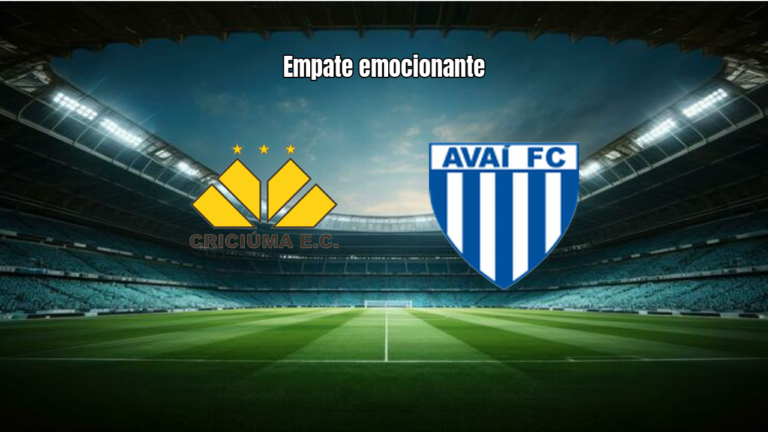 Criciúma U20 1x1 Avaí U20: Destaques do Jogo