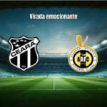 Ceará U20 vira sobre Alianca U20 em jogo eletrizante