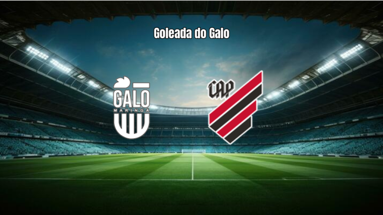 Galo Maringá U20 atropela Athletico PR: 5 a 2 no Paranaense
