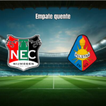 NEC Nijmegen 1×1 Telstar: Empate na Eredivisie 2026