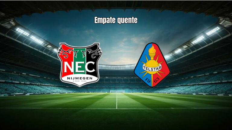 NEC Nijmegen 1×1 Telstar: Empate na Eredivisie 2026
