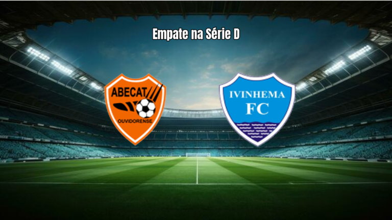 ABECAT Ouvidorense e Ivinhema empatam na 5ª rodada da Série D