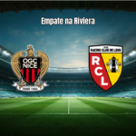 Nice e Lens empatam em jogo eletrizante pela Ligue 1