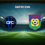 Cariri 0x1 Crato: Gol Tardio e Cartões Marcam Duelo no Cearense