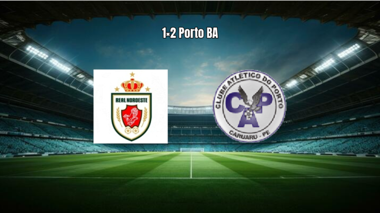 Real Noroeste 1×2 Porto BA: Destaques da Série D