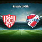 Noroeste vence CFRJ/Maricá e sobe na tabela da Série D