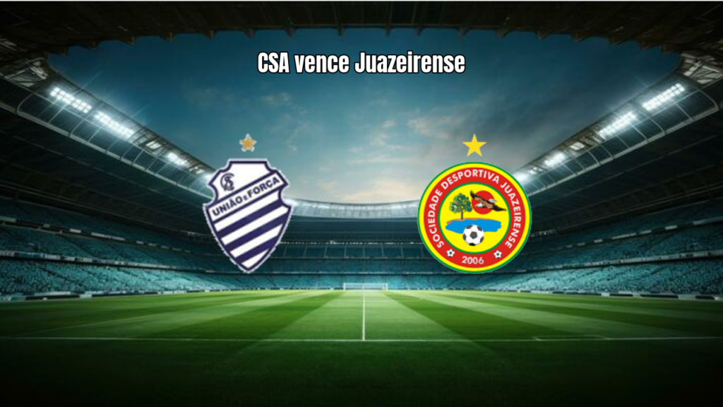 CSA domina Juazeirense e vence por 2 a 0 na Série D