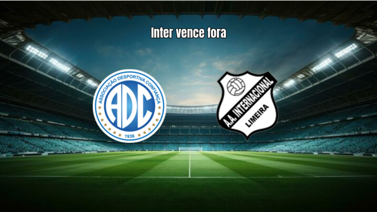 Confiança 0x1 Inter de Limeira: Destaques da Partida