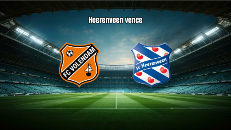 Heerenveen vence Volendam por 2 a 0 fora de casa na Eredivisie