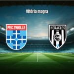 PEC Zwolle vence Heracles em jogo truncado na Eredivisie