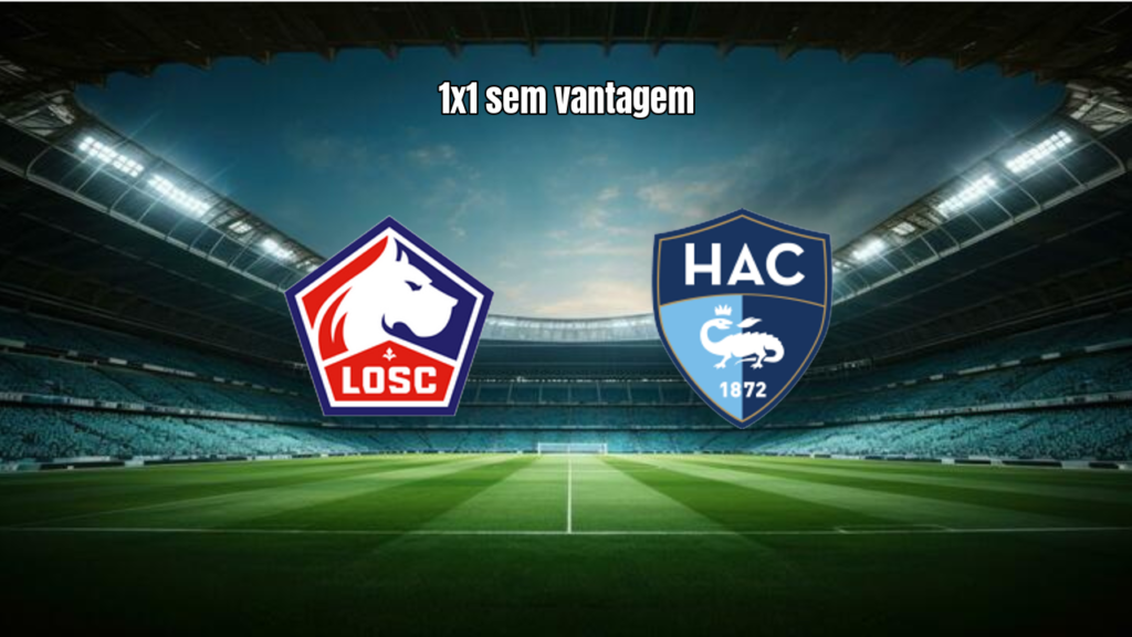 Lille e Le Havre Empatam em Partida Equilibrada na Ligue 1