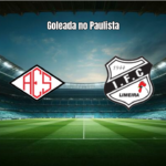 Santacruzense 2×5 Independente SP: Goleada no Paulista Série B