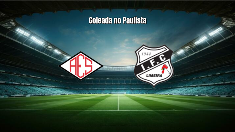 Santacruzense 2×5 Independente SP: Goleada no Paulista Série B