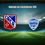 Carlos Renaux U20 1×6 Barra SC U20: Destaques da Partida