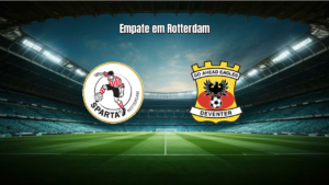 Sparta Rotterdam e GO Ahead Eagles Empatam em 2 a 2 na Eredivisie
