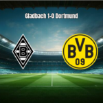 Gladbach vence Dortmund em casa na Bundesliga