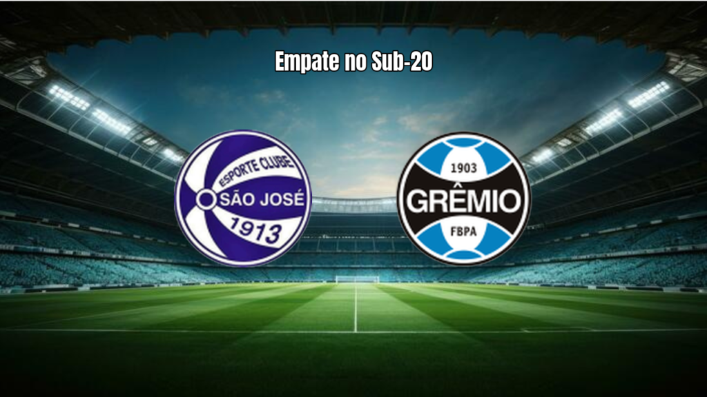 São José PA U20 1-1 Grêmio U20: Destaques do Jogo