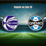 São José PA U20 1-1 Grêmio U20: Destaques do Jogo