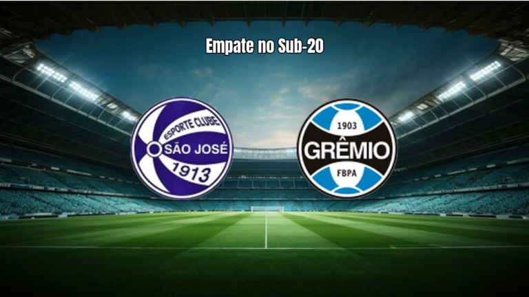 São José PA U20 1-1 Grêmio U20: Destaques do Jogo