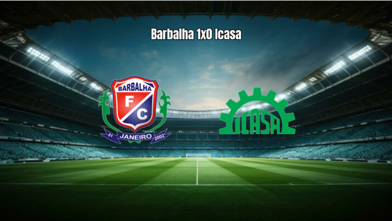 Barbalha vence Icasa por 1 a 0 no Estádio Inaldão pelo Cearense Série B