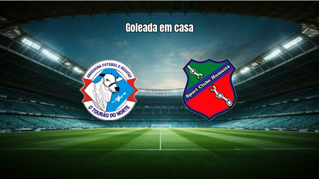 Araguaína 6x0 Humaitá: Goleada na Série D do Brasileirão