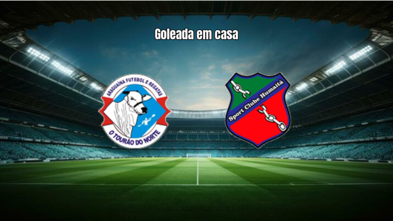 Araguaína 6x0 Humaitá: Goleada na Série D do Brasileirão