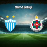 CRAC vence Ipatinga por 1 a 0 na Série D 2026