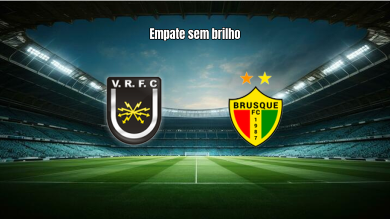 Volta Redonda 1×1 Brusque: Destaques da Partida