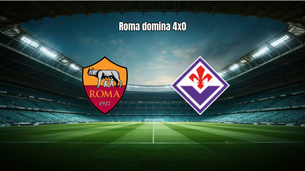 AS Roma 4x0 Fiorentina: Goleada e Destaques da Partida