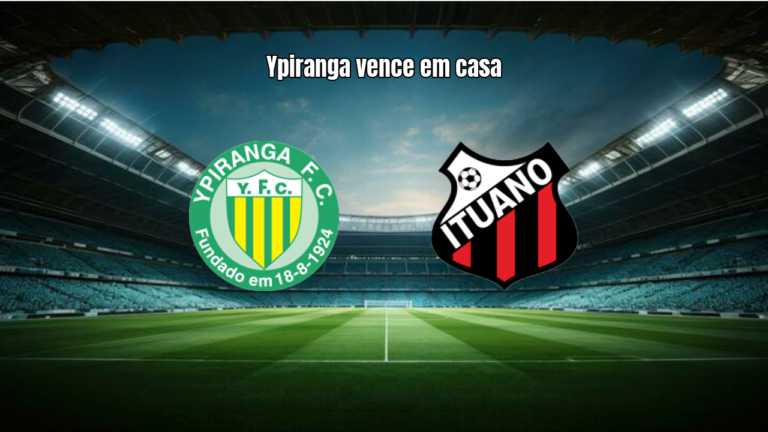 Ypiranga-RS 2×0 Ituano: Destaques da Partida pela Série C