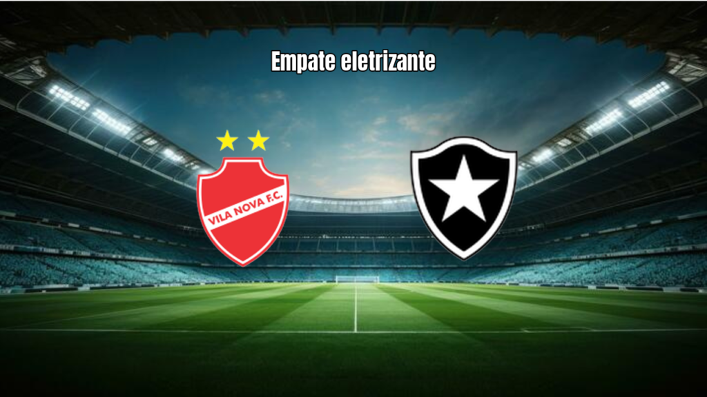 Vila Nova U20 e Botafogo SP U20 empatam em 2 a 2