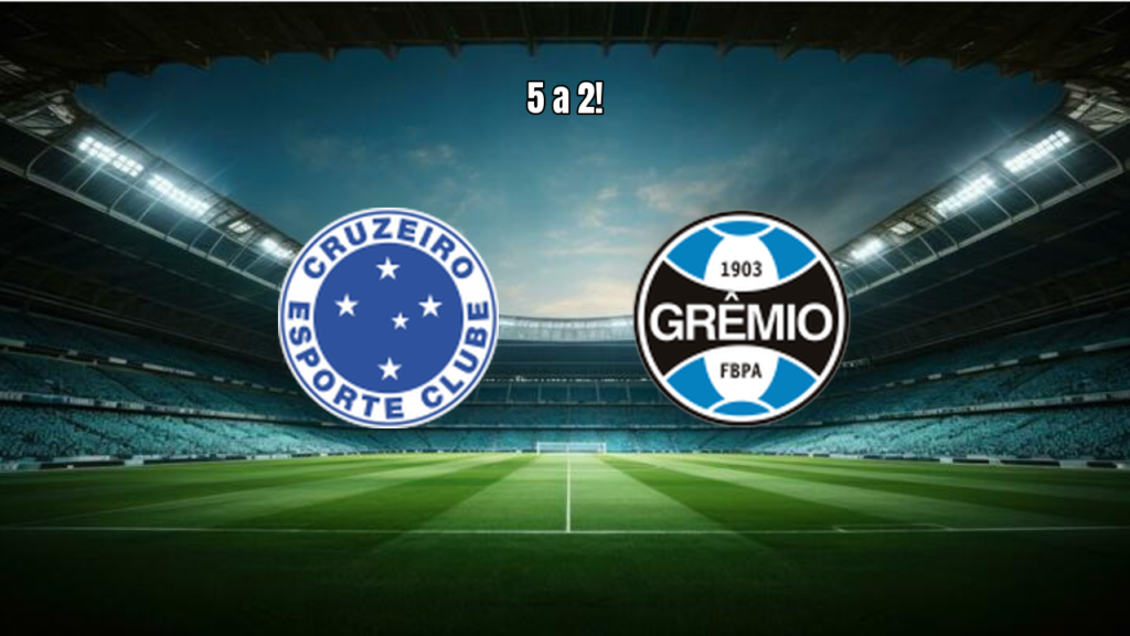 Cruzeiro U20 atropela Grêmio U20 por 5 a 2 no Brasileiro